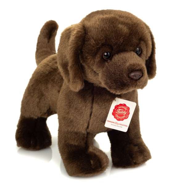 Contenido de Hermann Teddy Perro Labrador de Pie 30 Cm.