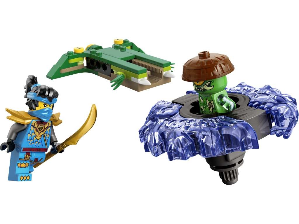 Contenido de LEGO® 71849 Nya vs. Spinner del Monstruo Mutante