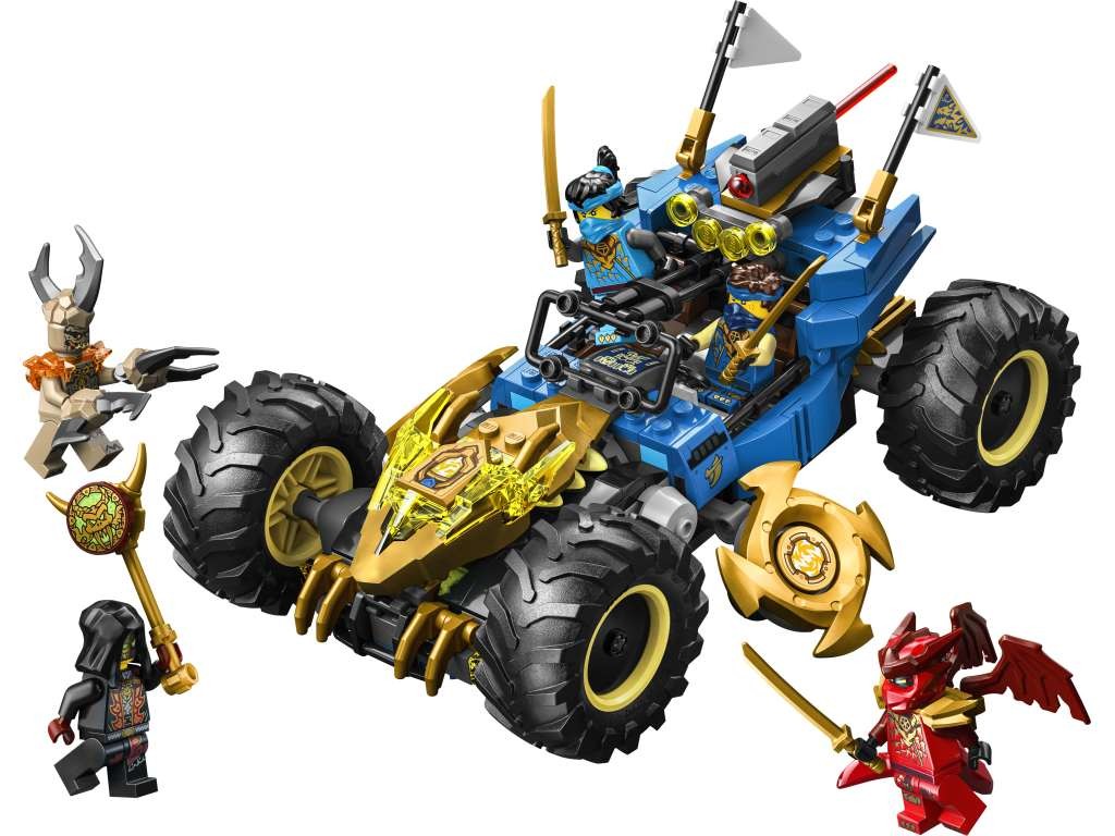 Contenido de LEGO® 71856 Coche Transformable de Jay