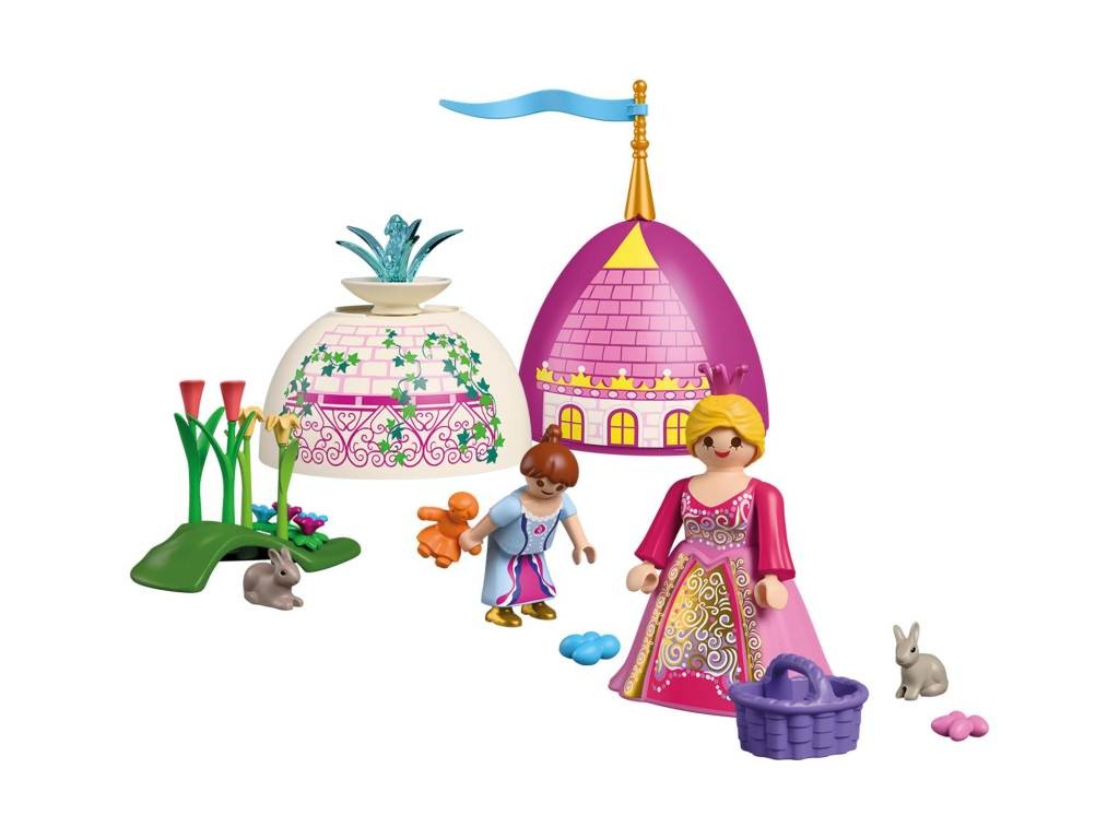 Contenido real de Playmobil® 72102 Play Egg: Princesa
