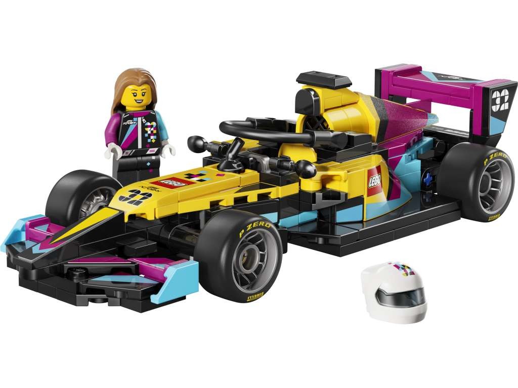 Contenido de LEGO® 77758 Coche de Carreras F1 ACADEMY™ LEGO
