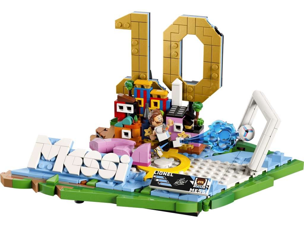 Contenido de LEGO® 43011 Lionel Messi: Fenómenos del Fútbol