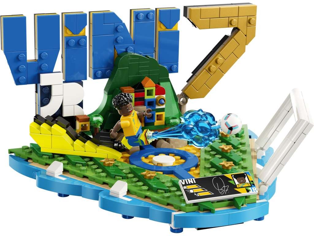 Contenido de LEGO® 43027 Vini Jr.: Fenómenos del Fútbol