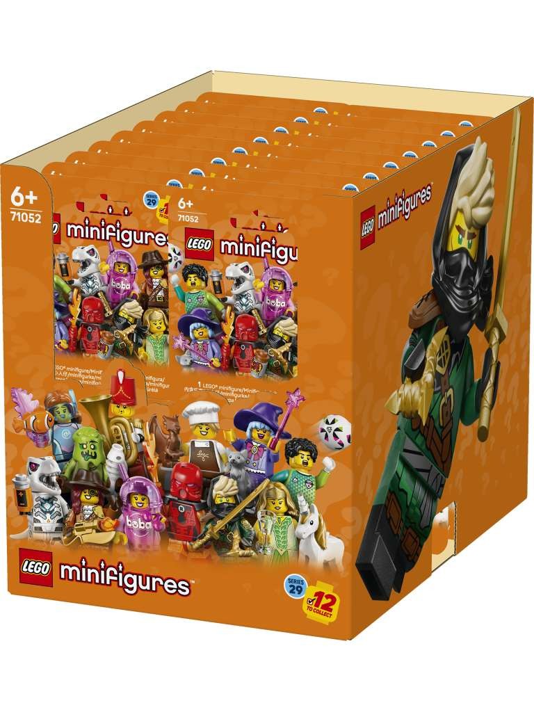 Contenido de LEGO® 71052 Caja Completa Minifiuguras Edición 29