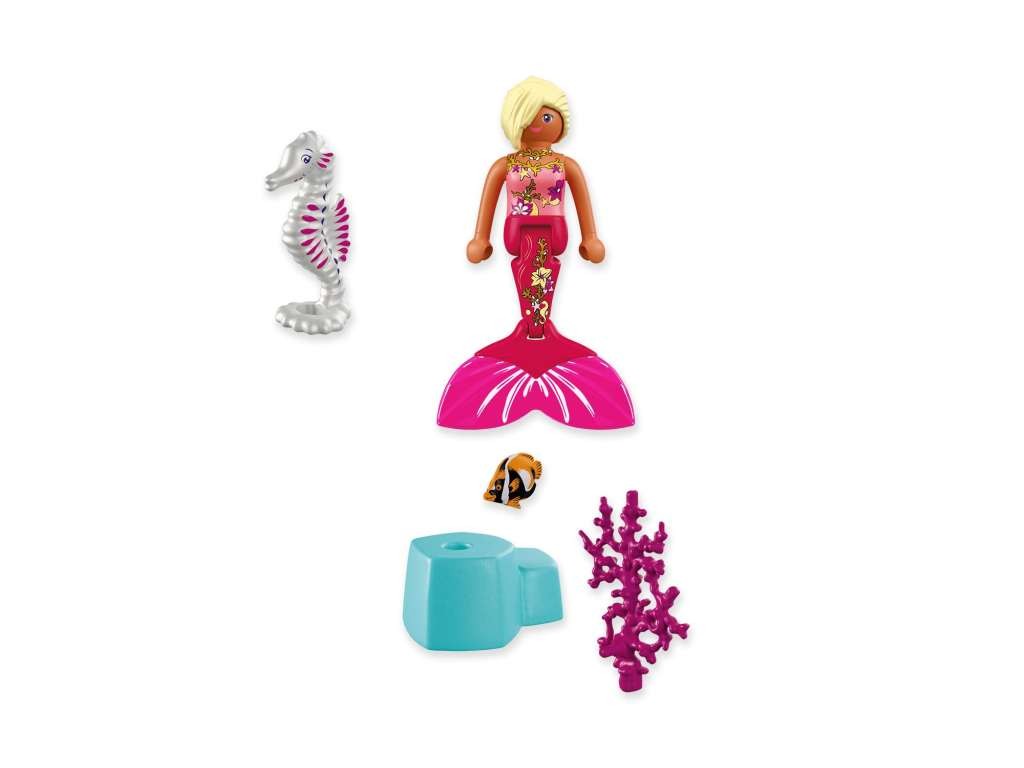 Contenido real de Playmobil® 72109 Sirena cona Caballito de Mar