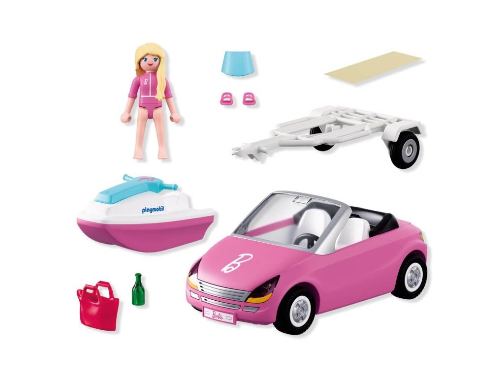 Contenido real de Playmobil® 72123 PLAYMOBIL x Barbie™ Descapotable