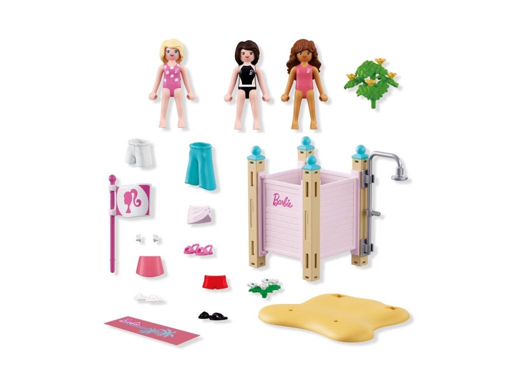 Contenido real de Playmobil® 72124 PLAYMOBIL x Barbie™ Moda de Playa