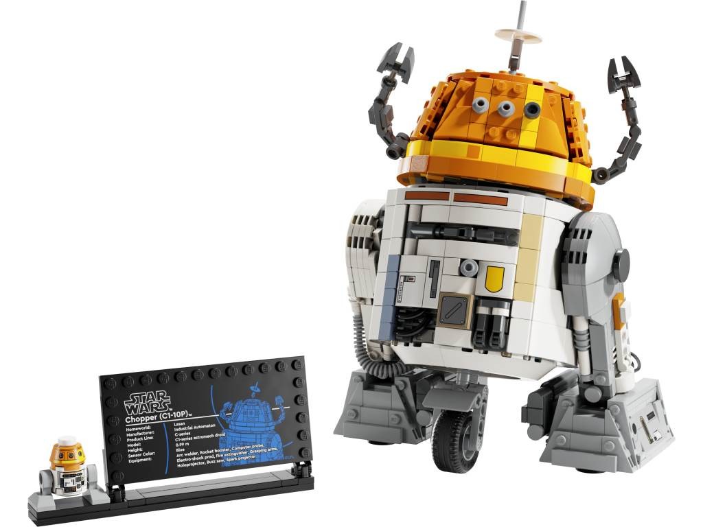 Contenido de LEGO® 75416 Droide Astromecánico Chopper (C1-10P)™