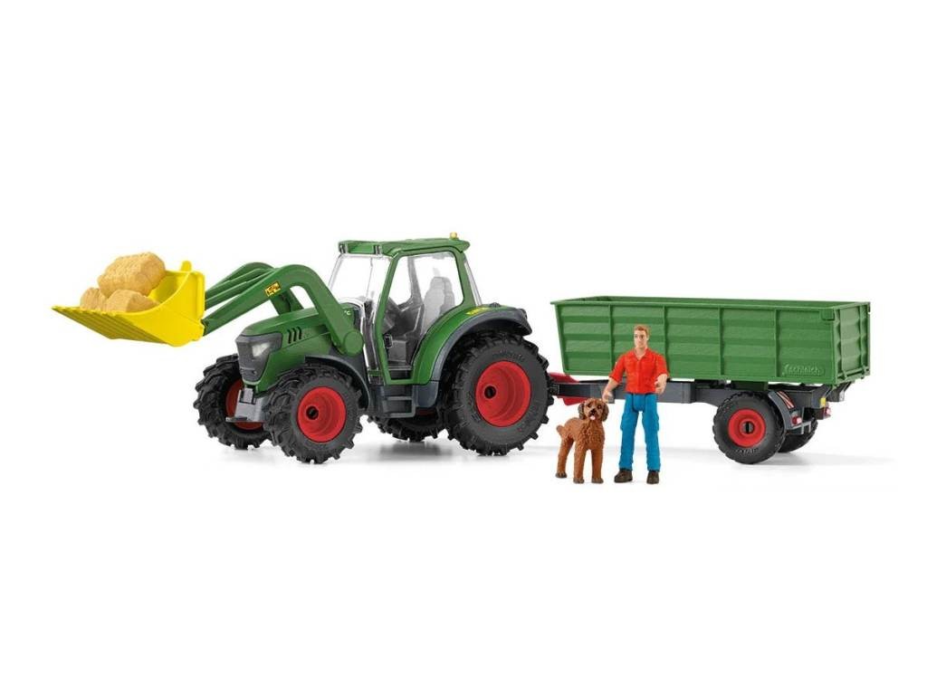 Contenido de Schleich® 42608 Tractor con Remolque
