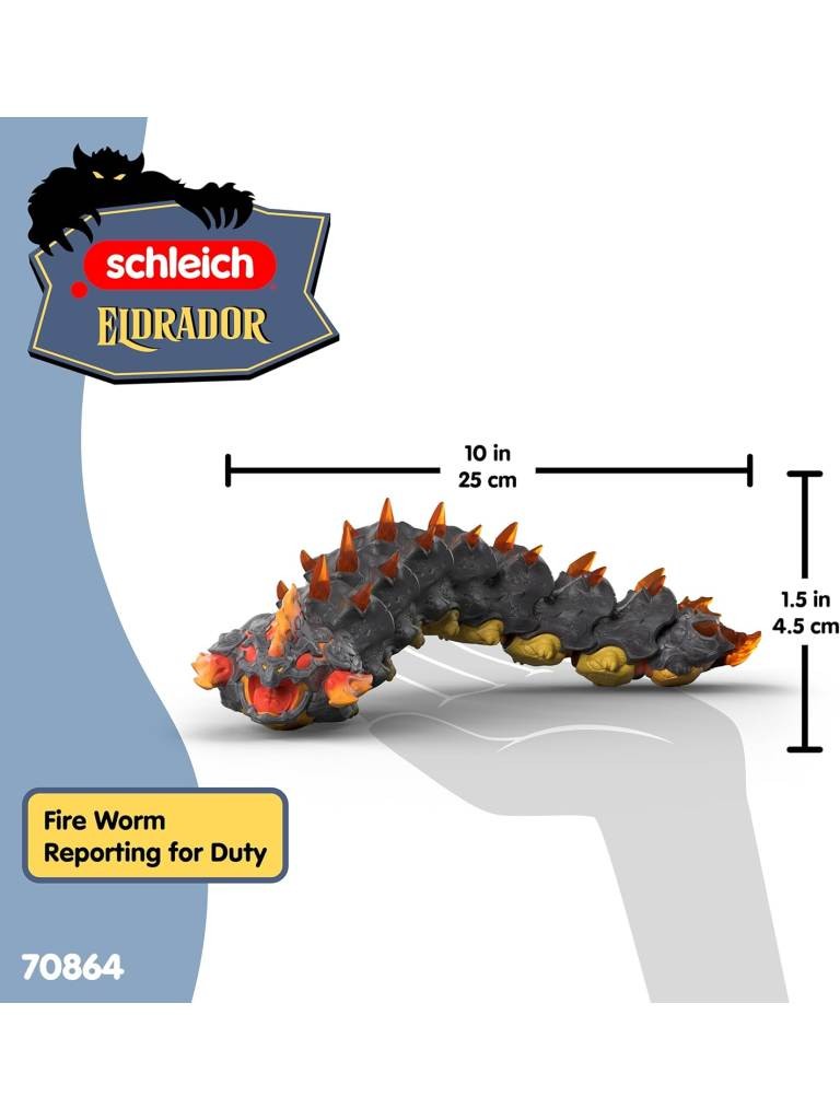 Contenido de Schleich® 70864 Gusano de Lava