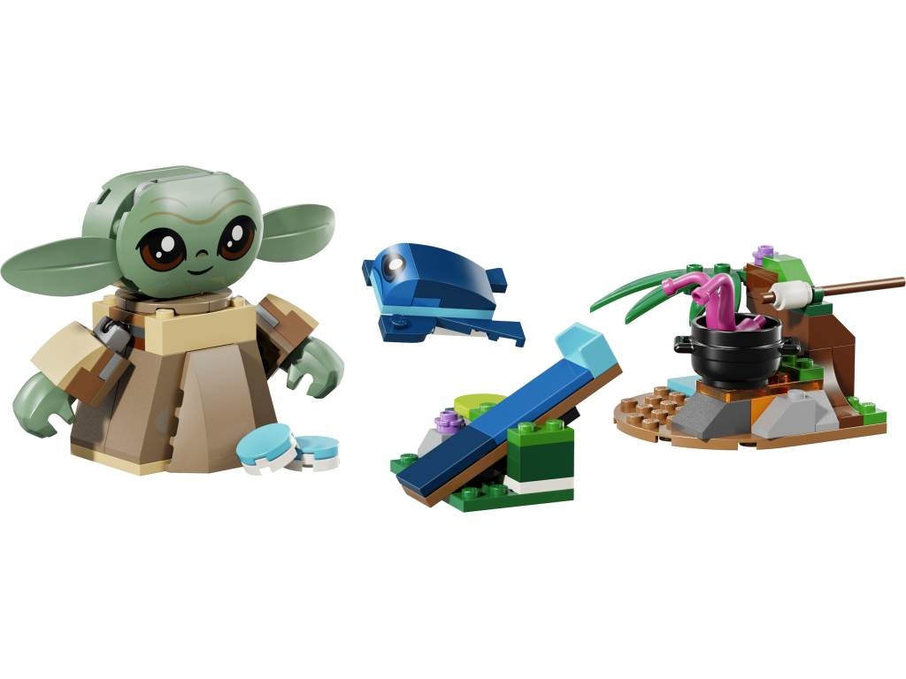 Contenido de LEGO® 75443 Hogar de Grogu