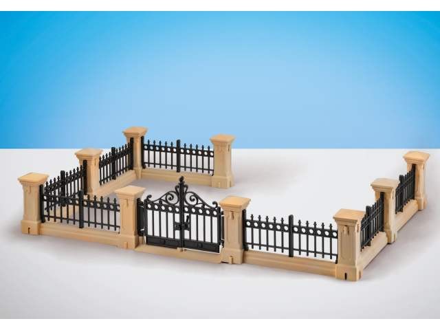 Contenido Real de Playmobil® Extensión Valla Casa Victoriana