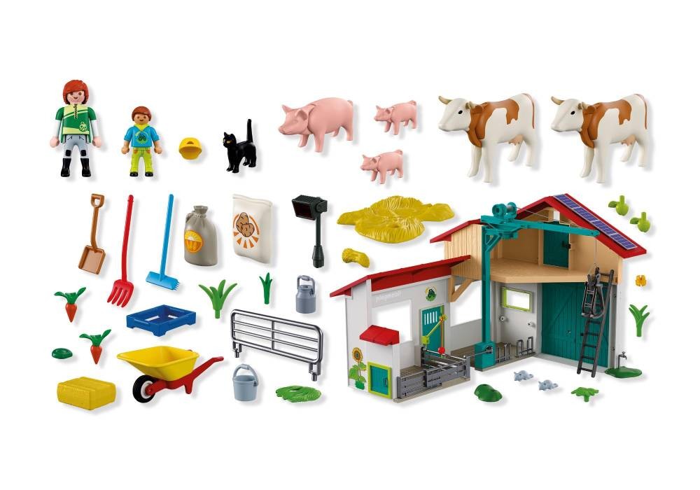 Contenido real de Playmobil® 72160 Granja Grande