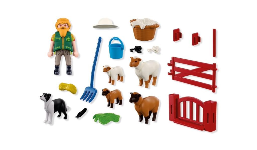 Contenido real de Playmobil® 72169 Joven Pastor