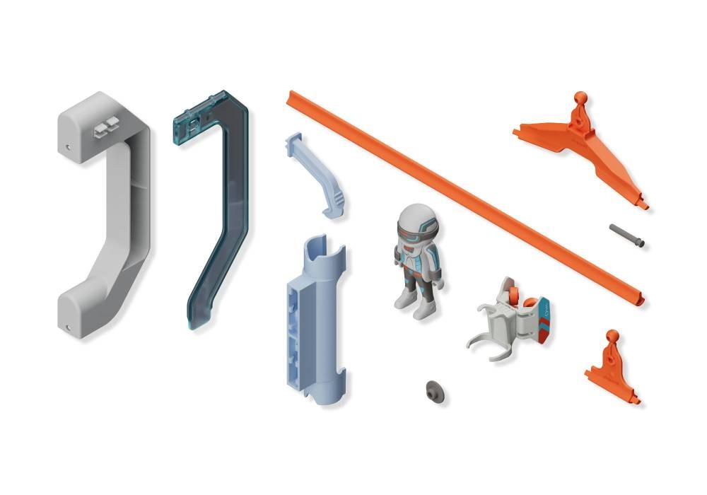 Contenido real de Playmobil® 72060 Sky Trails: Kick Starter