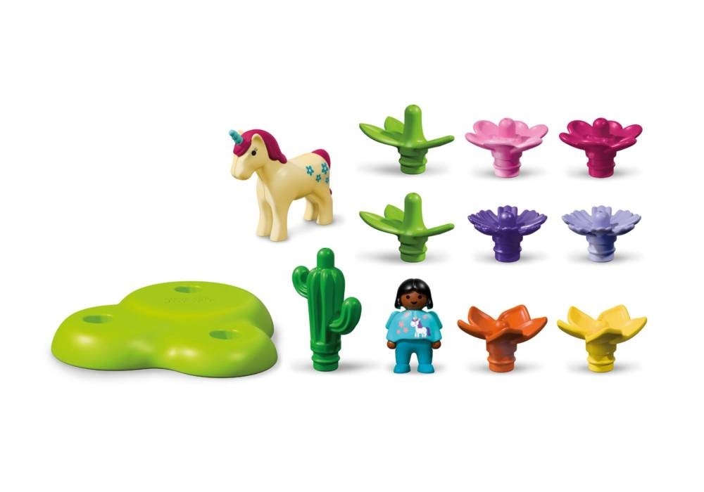 Contenido de Playmobil® 72087 Junior: Jardín de las Hadas con Unicornio