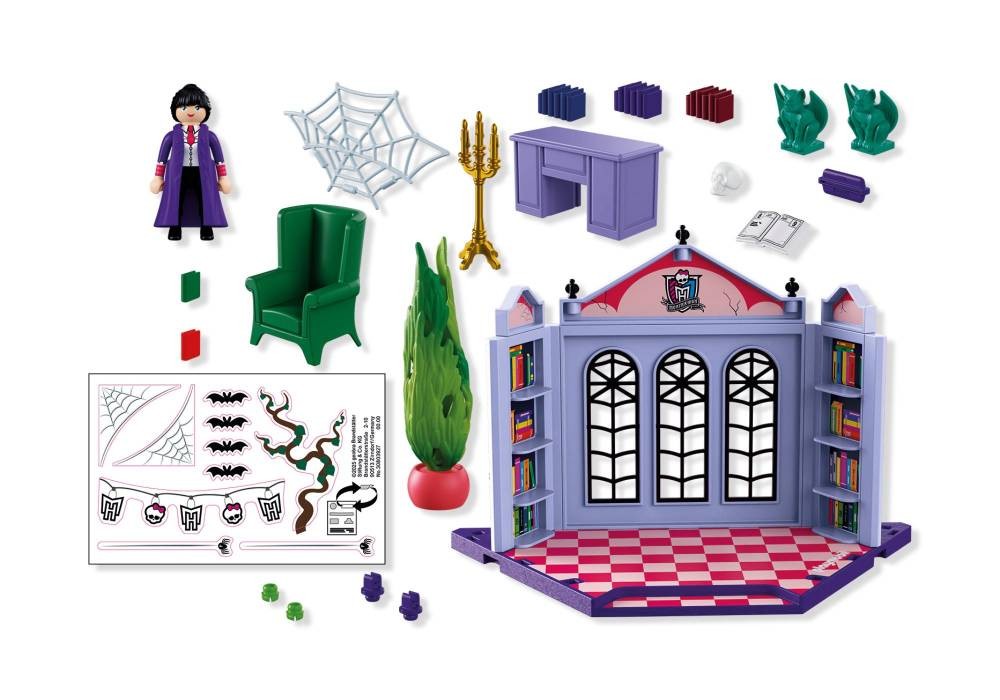 Contenido real de Playmobil® 72143 Monster High: Despacho de la Directora