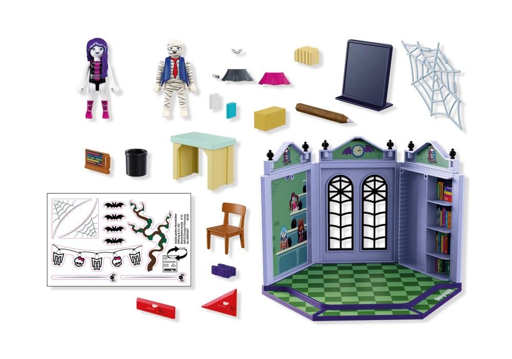 Contenido real de Playmobil® 72145 Monster High: Aula