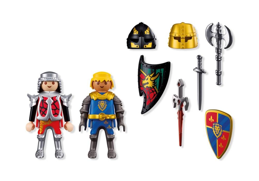 Contenido real de Playmobil® 72175 DuoPack Duelo de Caballeros