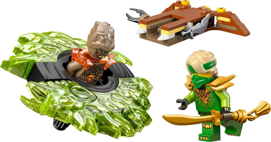 Contenido de LEGO® 71850 Lloyd vs. Spinner del Monstruo de Tierra