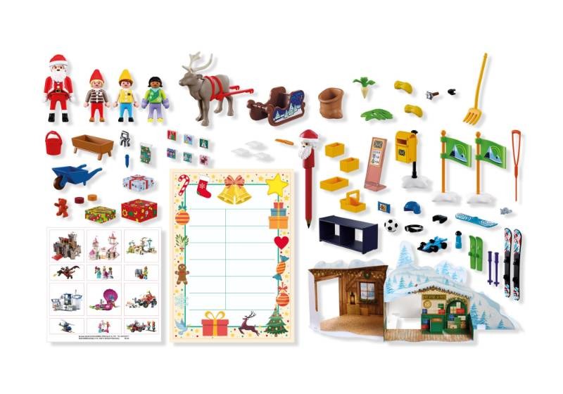 Contenido real de Playmobil® 72226 Calendario de Adviento: Polo Norte