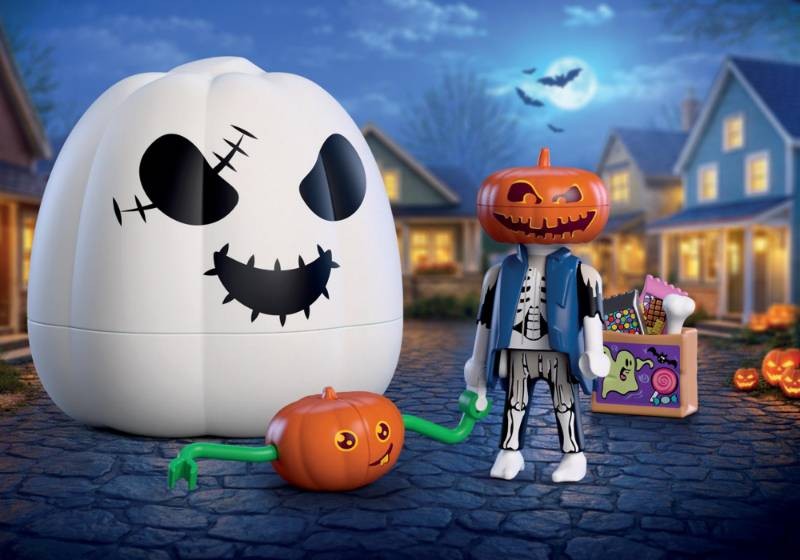 Contenido real de Playmobil® 72358 Calabaza: Cabeza de Calabaza